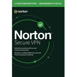 Norton Secure VPN – 1-Year / 5-Device – USA/Canada